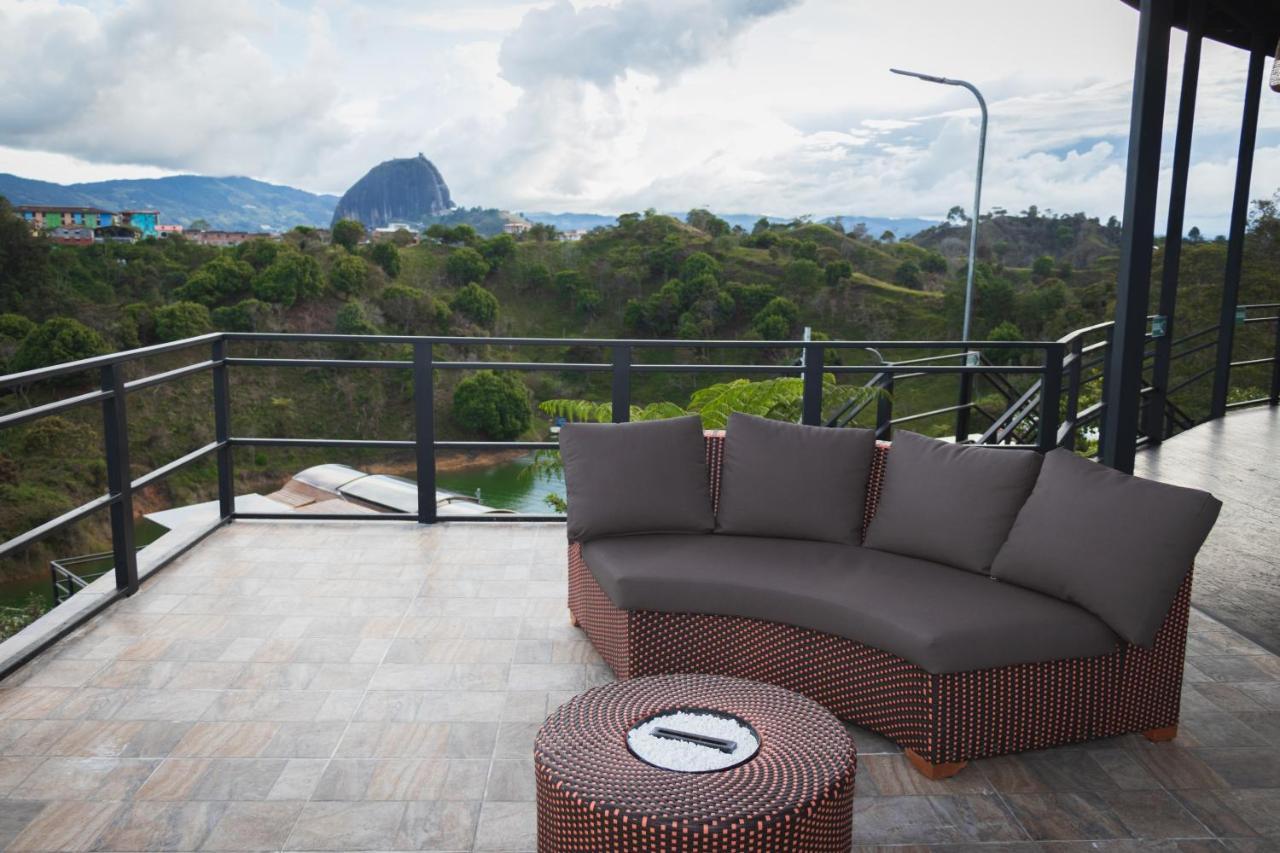 Glamping The Mountain Otel Guatapé Dış mekan fotoğraf