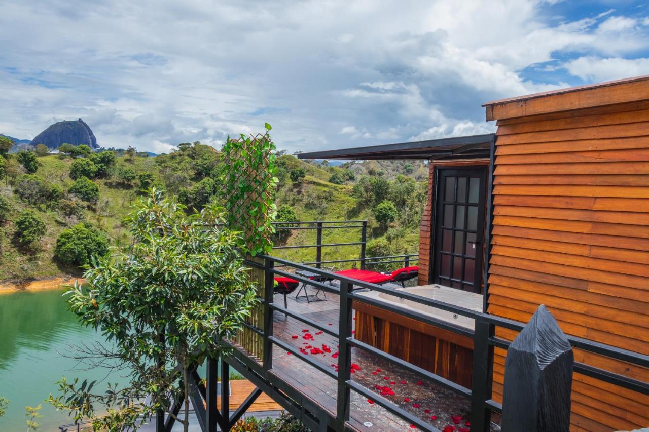 Glamping The Mountain Otel Guatapé Dış mekan fotoğraf