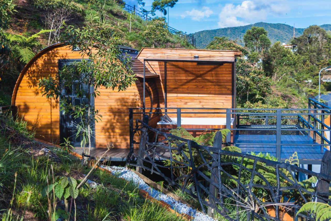 Glamping The Mountain Otel Guatapé Dış mekan fotoğraf