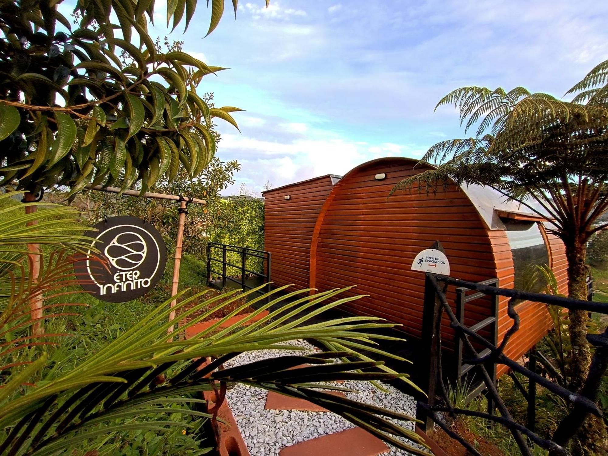 Glamping The Mountain Otel Guatapé Dış mekan fotoğraf