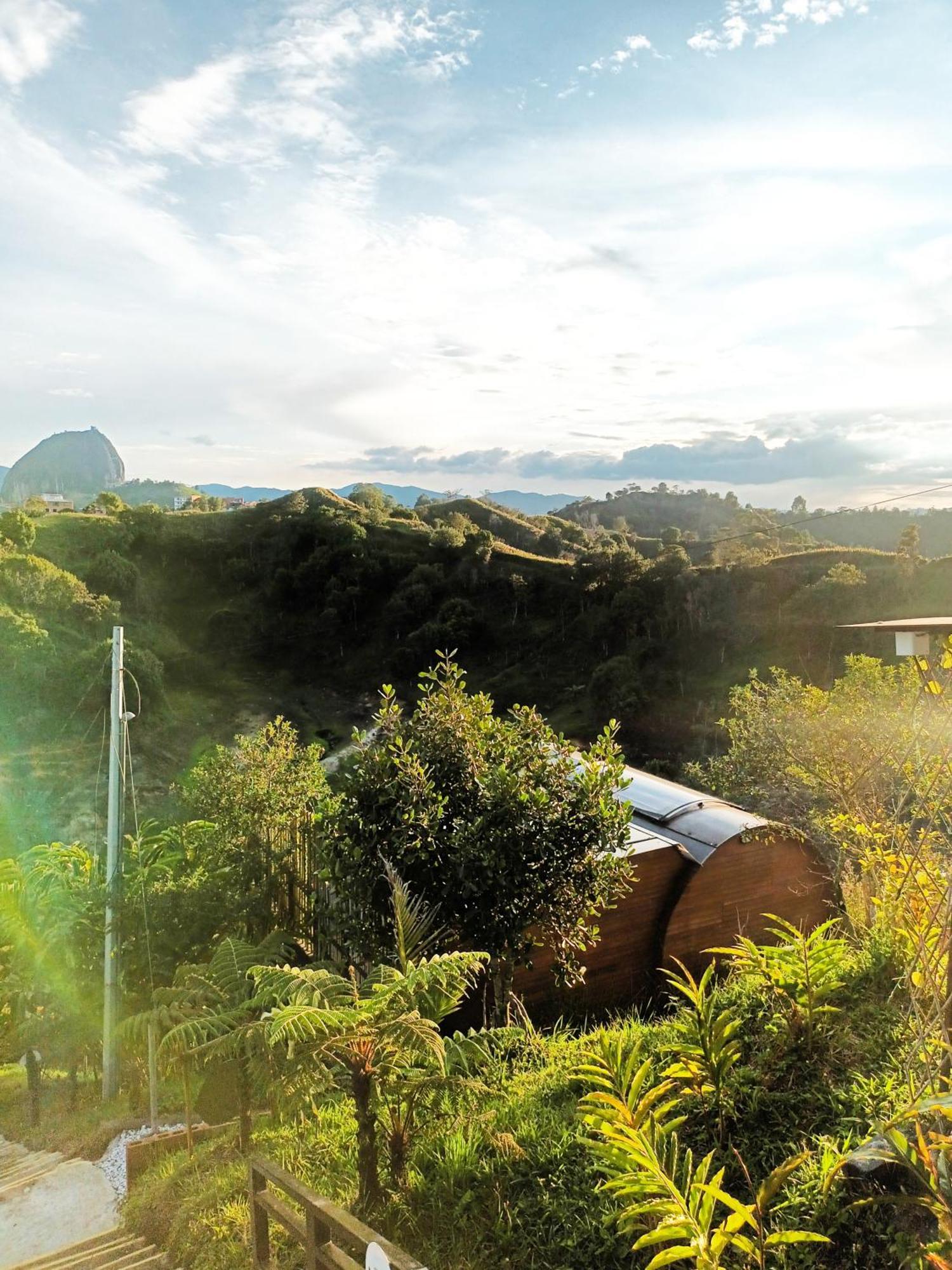 Glamping The Mountain Otel Guatapé Dış mekan fotoğraf