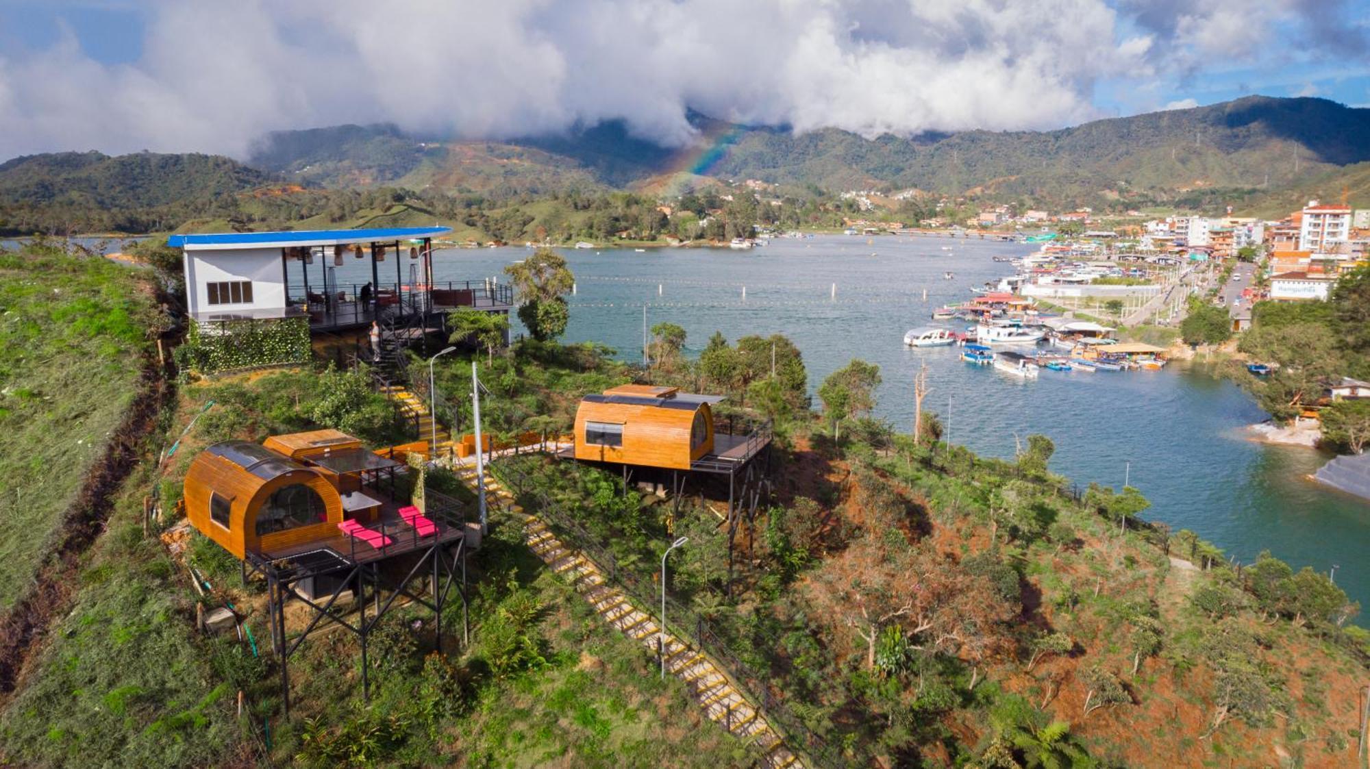 Glamping The Mountain Otel Guatapé Dış mekan fotoğraf